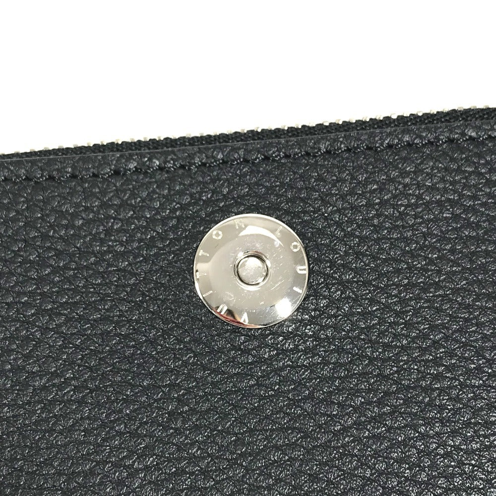 LOUIS VUITTON M25965 Georges Wallet Wallet Compact Wallet Trifold wallet Black Used