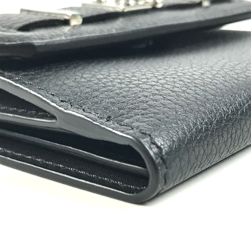 LOUIS VUITTON M25965 Georges Wallet Wallet Compact Wallet Trifold wallet Black Used