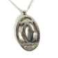 CARTIER T1220148 2C Decor Charm Logo Necklace Choker Chain Necklace Accessory Pendant top Metal Silver Used