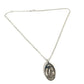 CARTIER T1220148 2C Decor Charm Logo Necklace Choker Chain Necklace Accessory Pendant top Metal Silver Used