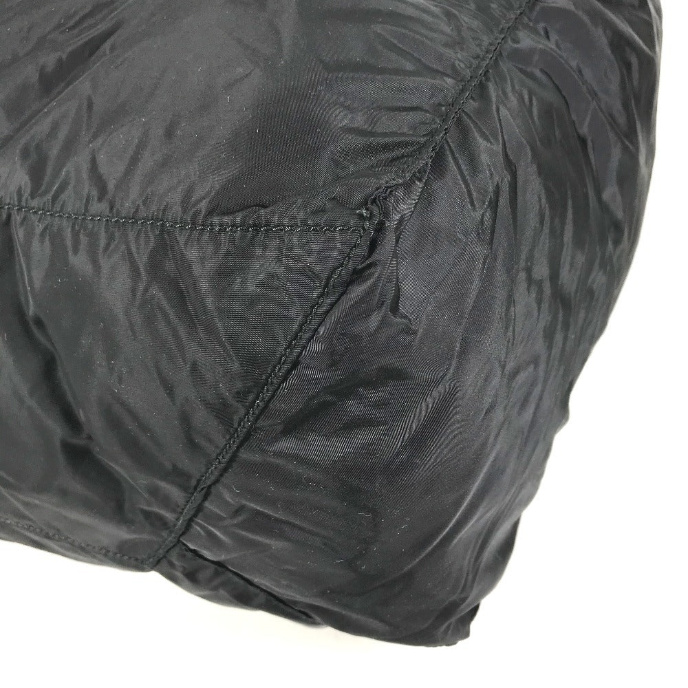 PRADA 1BG626 triangle logo triangle logo plate Bag, Tote Bag, Shoulder Bag, Eco Bag Shoulder Bag Nylon Black Used