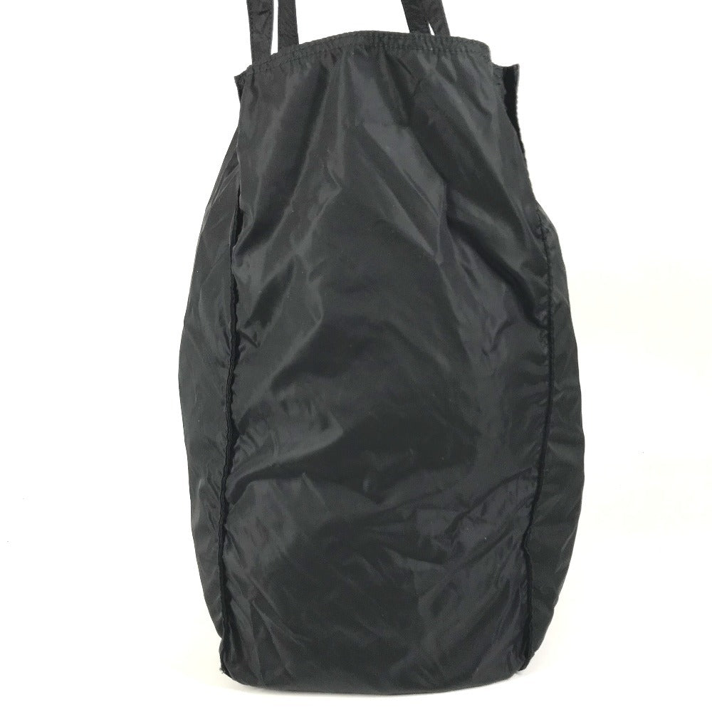 PRADA 1BG626 triangle logo triangle logo plate Bag, Tote Bag, Shoulder Bag, Eco Bag Shoulder Bag Nylon Black Used