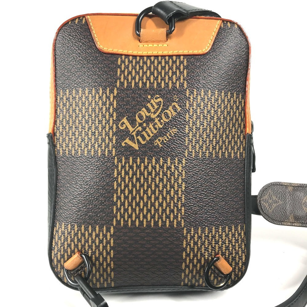 LOUIS VUITTON N40379 Damier Giant NIGO collaboration Amazon Sling Bag Crossbody bag, handbag, belt bag Shoulder Bag Damier Giant Canvas / MonogramCanvas Brown/Brown Used