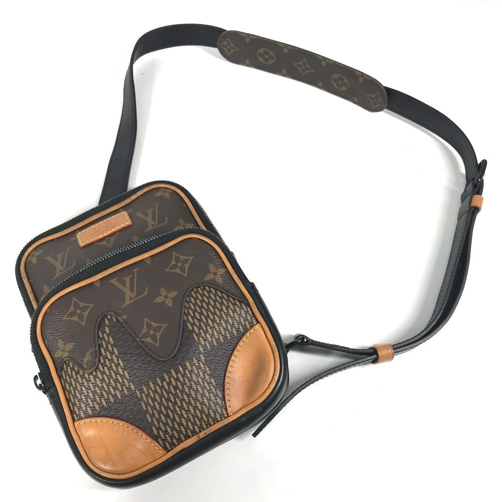 LOUIS VUITTON N40379 Damier Giant NIGO collaboration Amazon Sling Bag Crossbody bag, handbag, belt bag Shoulder Bag Damier Giant Canvas / MonogramCanvas Brown/Brown Used