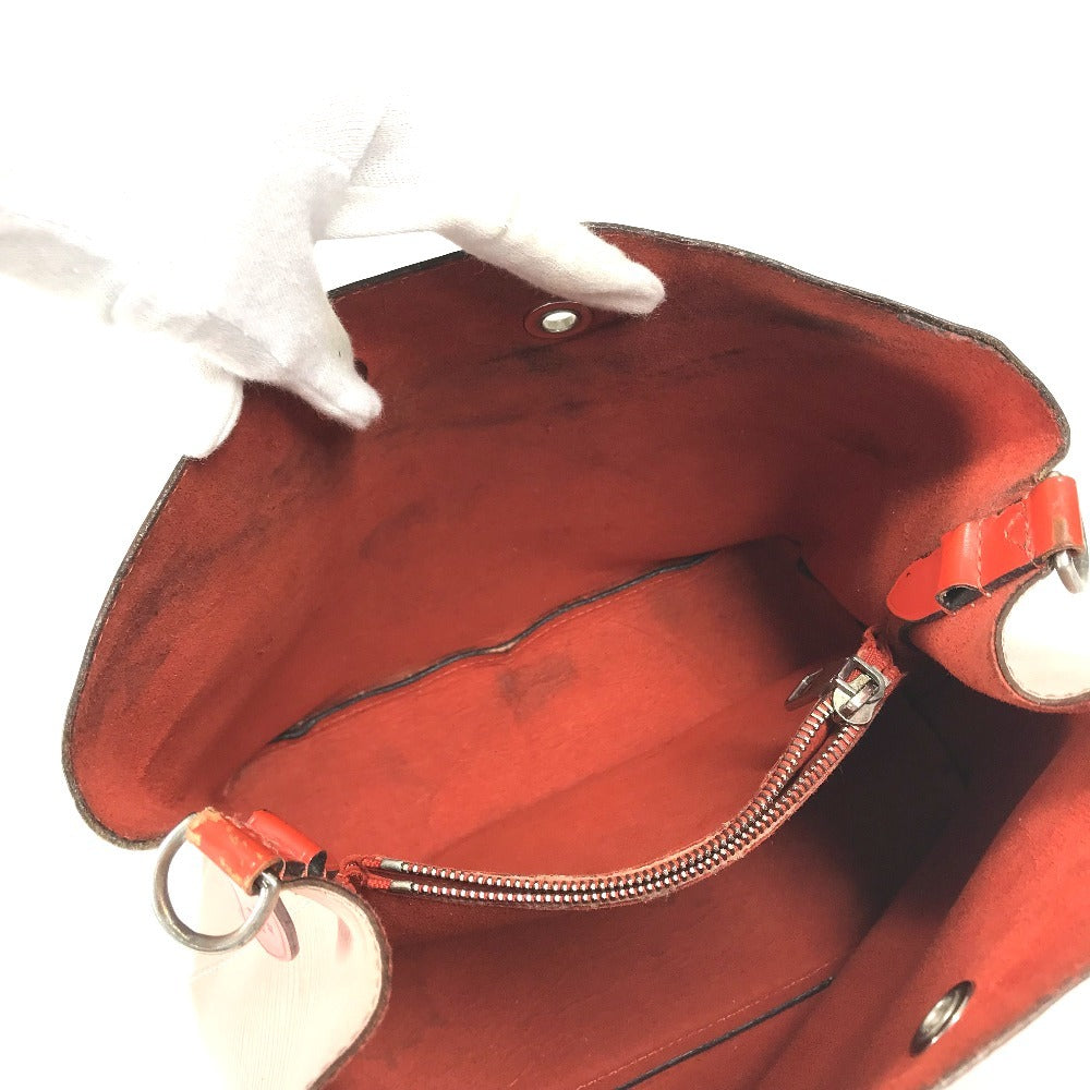 LOUIS VUITTON M54370 Epi Neonoe Bag, drawstring pouch, bicolor Hand Bag Epi Leather Rose valerine pink Used