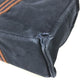 HERMES Fourre ToutMM Fourre Tout MM Bag Tote Bag Hand Bag cotton Navy/Brown Used