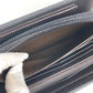 Dunhill Travel Case Hand Bag Wallet Long Wallet Zip Around Long Wallet Leather Black Used