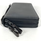 Dunhill Travel Case Hand Bag Wallet Long Wallet Zip Around Long Wallet Leather Black Used
