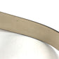 BVLGARI logo Buckle belt belt Leather Brown/GoldHardware Used