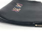 Dior logo Pouch Bag Clutch bag Leather Black Used