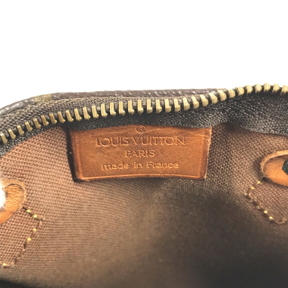 LOUIS VUITTON M41534 Monogram Mini Speedy Bag Mini Duffle Bag Pouch Hand Bag MonogramCanvas Brown Used
