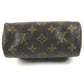 LOUIS VUITTON M41534 Monogram Mini Speedy Bag Mini Duffle Bag Pouch Hand Bag MonogramCanvas Brown Used