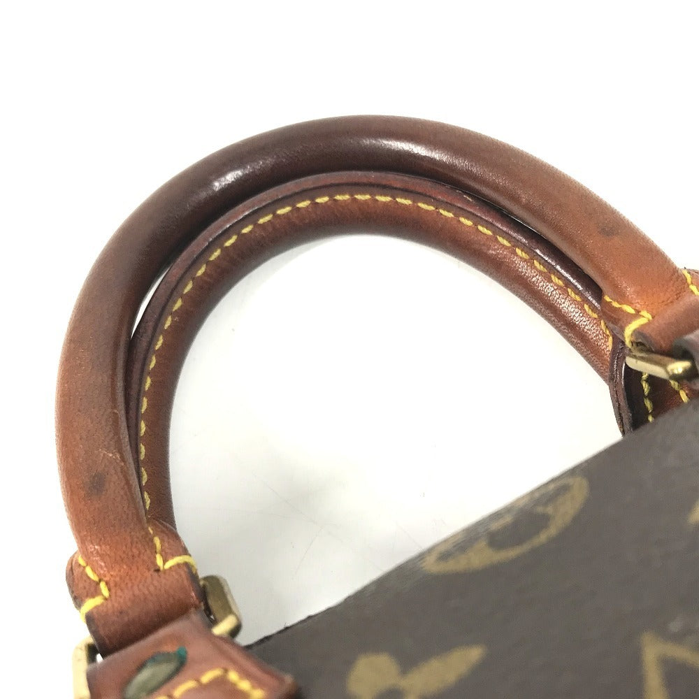LOUIS VUITTON M41534 Monogram Mini Speedy Bag Mini Duffle Bag Pouch Hand Bag MonogramCanvas Brown Used