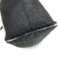 FENDI Zucchino logo Bag Tote Bag shawl Shoulder Bag Leather/Canvas Black Used