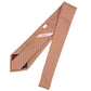 Salvatore Ferragamo Logo: Snake Accessories Necktie silk Orange Used