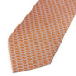 Salvatore Ferragamo Logo: Snake Accessories Necktie silk Orange Used