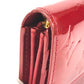 LOUIS VUITTON M93530 MonogramVernis Portefeuille Sarah Long Wallet Flap Long Wallet MonogramVernisCanvas Pomdamul Red Used