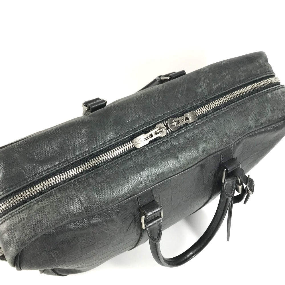 LOUIS VUITTON N41147 Damier Infini Porto Document Voyage GM Bag 2WAY Bag Hand Bag Shoulder Bag Business bag Damier InfiniLeather onyx Black Used