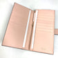 Salvatore Ferragamo 22 0522 Bicolor Gancini logo 2-fold long wallet Long Wallet Leather Black/pink Used
