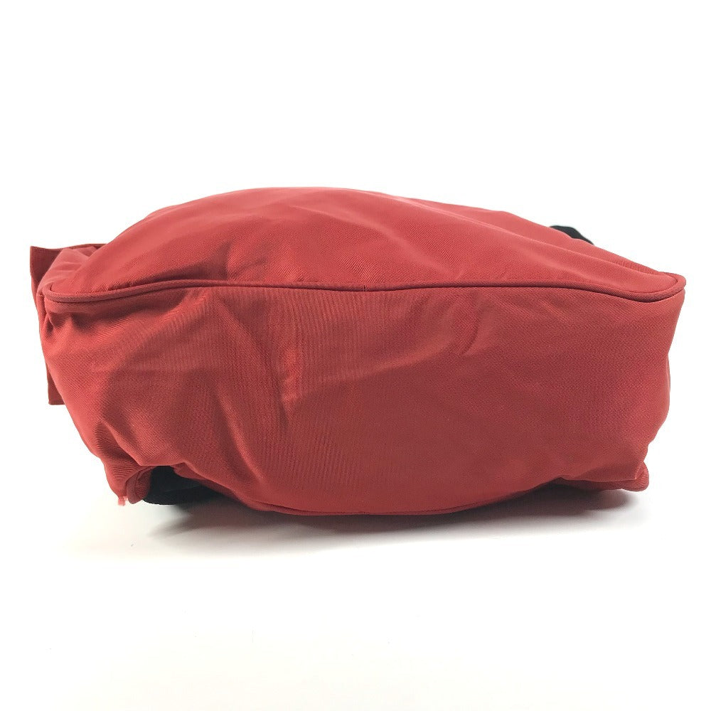 PRADA B9250Y Sports logo Bag, Belt Bag, Shoulder Bag, Crossbody Bag body bag Nylon Red/Black Used