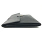 VERSACE vintage logo Bag, Flap, Cluch Bag Clutch bag Leather Black Used