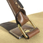 HUNTING WORLD logo Bag Hand Bag Travel Bag Duffle Bag Leather/Canvas Brown Used