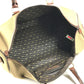 HUNTING WORLD logo Bag Hand Bag Travel Bag Duffle Bag Leather/Canvas Brown Used