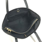 BVLGARI S.Bulgari logo Bag Tote Bag shawl Shoulder Bag Patent Leather Black Used