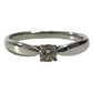 TIFFANY&Co. D0.20ct 1PD Diamond Accessories Jewelry Platinum Ring Pt950 Silver Used