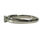 TIFFANY&Co. D0.20ct 1PD Diamond Accessories Jewelry Platinum Ring Pt950 Silver Used
