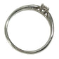 TIFFANY&Co. D0.20ct 1PD Diamond Accessories Jewelry Platinum Ring Pt950 Silver Used