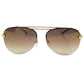 LOUIS VUITTON Z1020E Monogram Clockwise Sunglasses glasses glasses eyewear sunglasses Metal / Plastic Brown/Gold Used