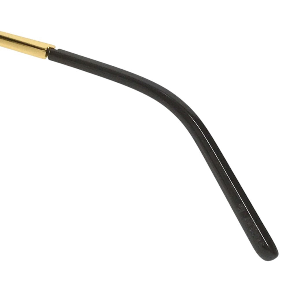 LOUIS VUITTON Z1020E Monogram Clockwise Sunglasses glasses glasses eyewear sunglasses Metal / Plastic Brown/Gold Used