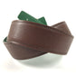 HERMES H belt Accessories, bottom belt buckles belt Leather Green/Red x GoldHardware Used