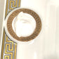 VERSACE Rosenthal Rosenthal Medusa logo Ashtray accessory case ashtray Pottery White/Gold Used