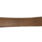 HERMES Belt only Belt buckle for bottoms belt Leather Black/Brown Used
