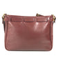 CARTIER vintage Must de Line logo Crossbody bag Shoulder Bag Leather wine-red Used