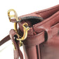 CARTIER vintage Must de Line logo Crossbody bag Shoulder Bag Leather wine-red Used