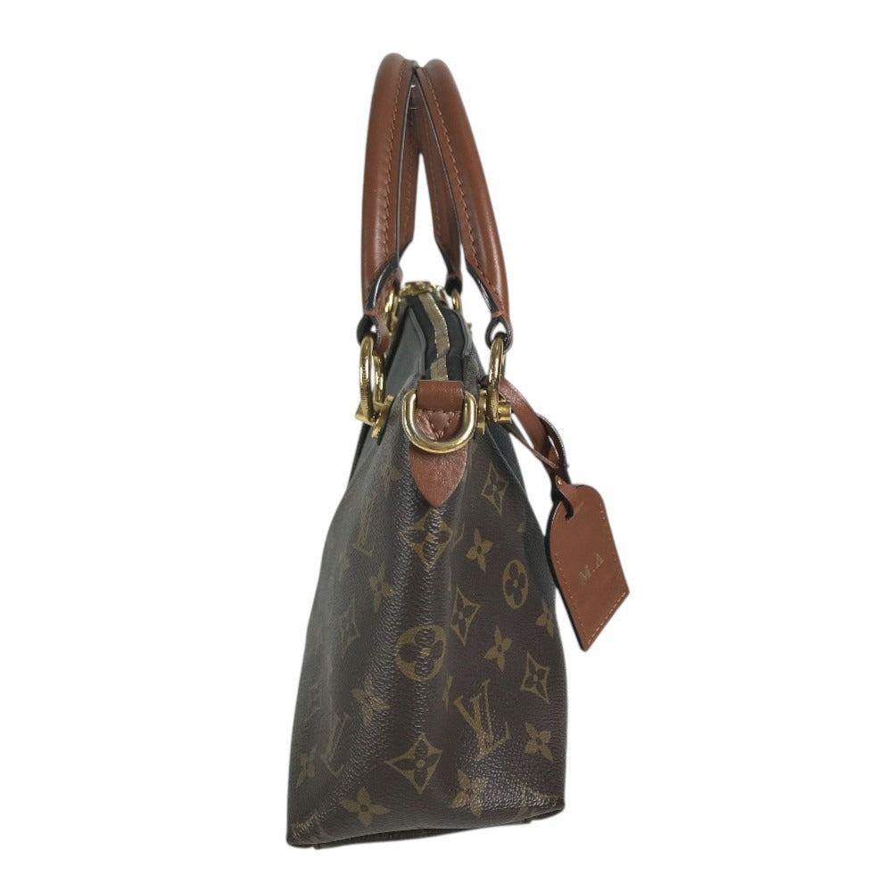 LOUIS VUITTON M43976 Monogram V Tote BB 2-Way Bag: Handbag, Tote Bag, Crossbody Bag Shoulder Bag MonogramCanvas / Leather Brown Used