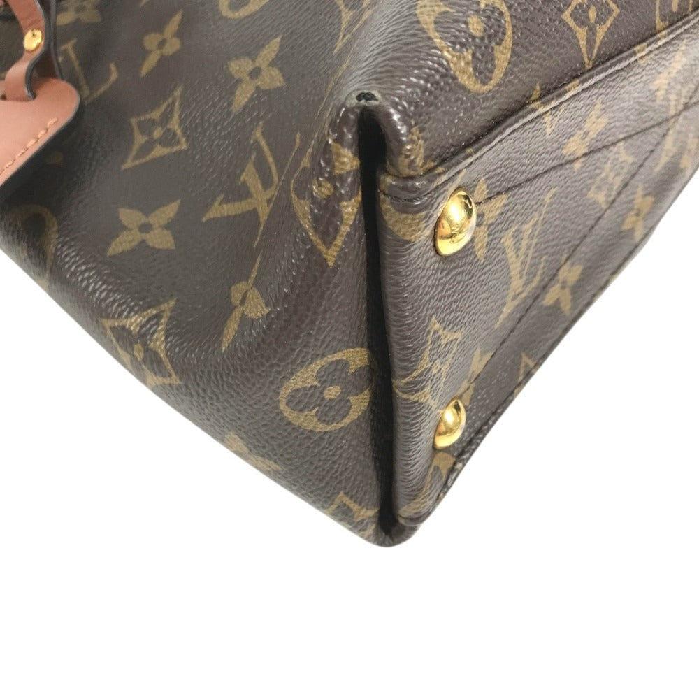 LOUIS VUITTON M43976 Monogram V Tote BB 2-Way Bag: Handbag, Tote Bag, Crossbody Bag Shoulder Bag MonogramCanvas / Leather Brown Used