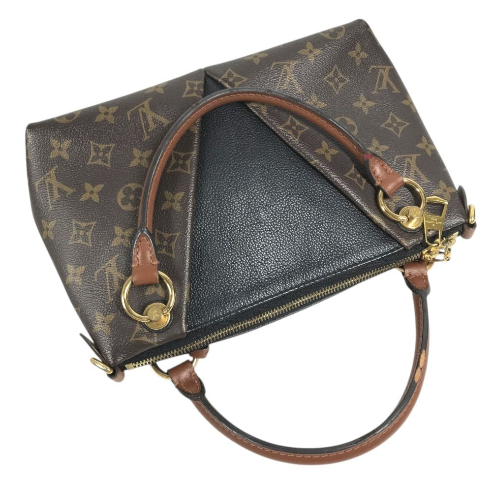 LOUIS VUITTON M43976 Monogram V Tote BB 2-Way Bag: Handbag, Tote Bag, Crossbody Bag Shoulder Bag MonogramCanvas / Leather Brown Used