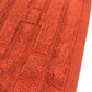 HERMES Labyrinth (2-piece set) Hand towel handkerchief towel cotton Orange Used