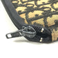 Dior vintage Trotter logo Bag Pouch Cluch Bag Clutch bag Leather/Canvas Navy Used