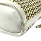 GUCCI 001 397 0572 vintage Logo Braided GG Drawstring Bag Crossbody bag Crossbody Shoulder Bag Leather White/yellow Used