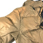 MONCLER Logo patch Long-sleeved outerwear down apparel Down jacket polyamide Beige Used