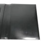 BVLGARI Logo Big Notebook Cover Bifold Stationery System Planner Note cover Leather Black Used