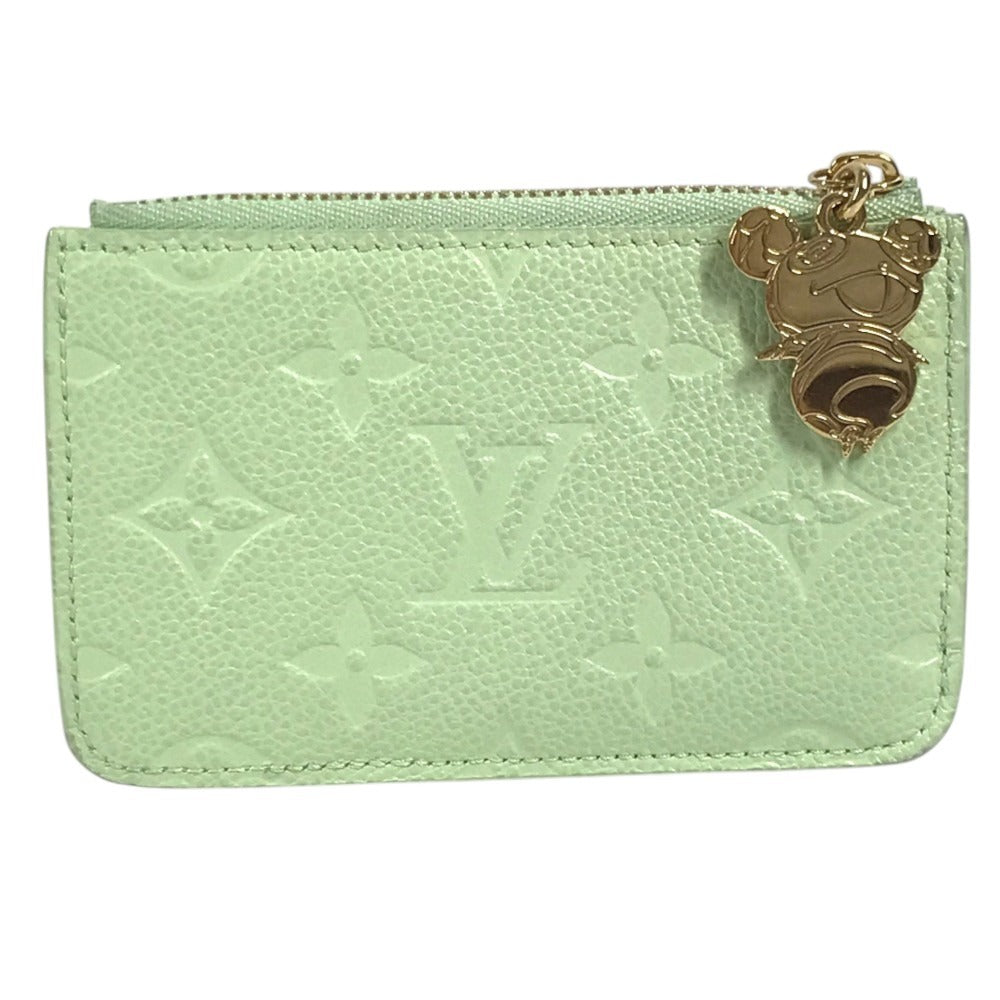LOUIS VUITTON Ｍ13800 MonogramMulticolore Takashi Murakami LV × TM Card Case Porte Cult Romy Panda coin purse card case wallet coin purse MonogramMulticoloreCanvas Green Tea Green Used