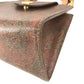 ETRO vintage Paisley pattern logo 2WAY Bag Shoulder Bag Hand Bag Leather BrownBased Used