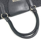 Salvatore Ferragamo Gancini logo Bag Tote Bag shawl Shoulder Bag Straw / Leather Black Used