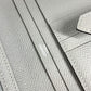 HERMES Bearn Compact Compact Wallet (Bi-fold Wallet) Folded wallet Epsom Grimette gray/SilverHardware Used